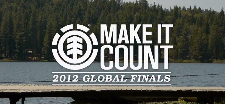 ELEMENT представляет The 2012 MAKE IT COUNT Global Finals